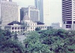 84- Old dwarfed by new on Hong Kong island