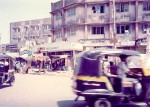 84- Bombay (now Mumbai) street scene with elephant