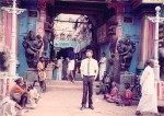 84- Me outside the Rock Temple in Tiruchchirappalli (Trichi)