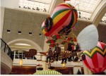 91 Cleveland. Decorations in Tower City shopping mall.