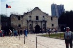92- San Antonio. The Alamo mission famous for the 1836 battle there.