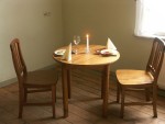 Ramavas Muiza. Our own breakfast table.