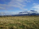 Clouds over hills near Ahuriri River