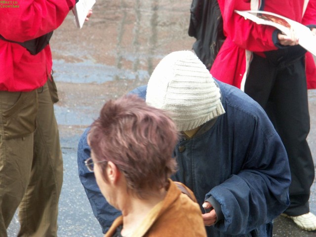 Beggars abound