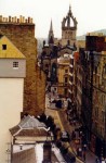01- View from the camera obscura tower in Edinburgh