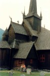 81- Wooden church in northern Norway